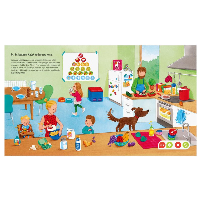 Afbeelding laden in galerijviewer, Ravensburger Tiptoi Mijn Geluiden Prentenboek Bij ons Thuis