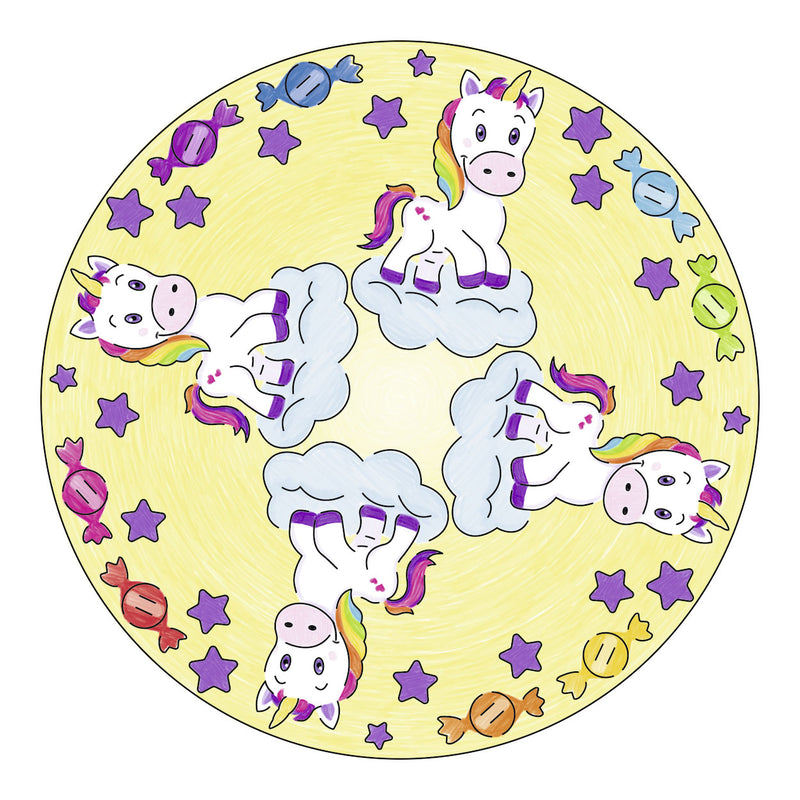 Afbeelding laden in galerijviewer, Ravensburger mandala-designer 2in1 - eenhoorn