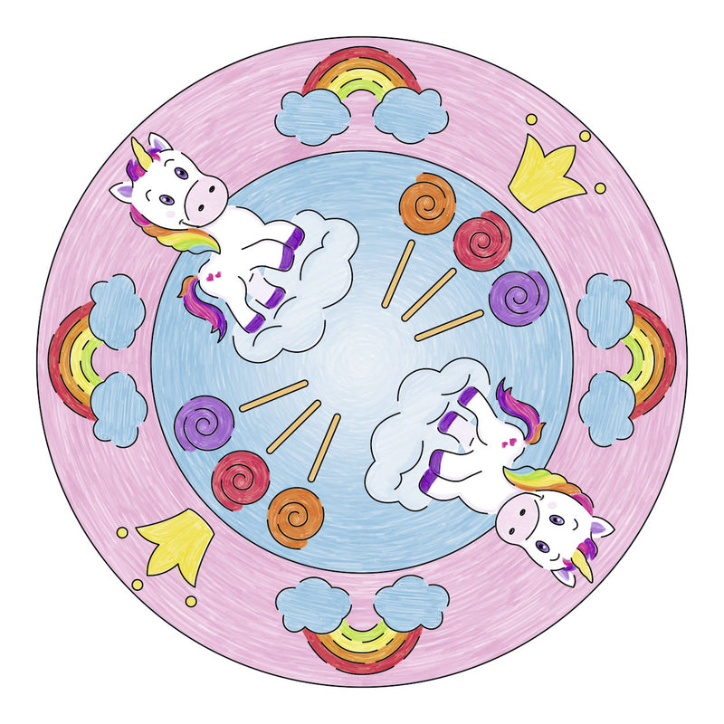 Afbeelding laden in galerijviewer, Ravensburger mandala-designer 2in1 - eenhoorn