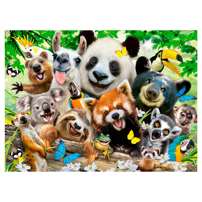 Afbeelding laden in galerijviewer, Ravensburger puzzel wildlife selfie - legpuzzel - 300 stukjes
