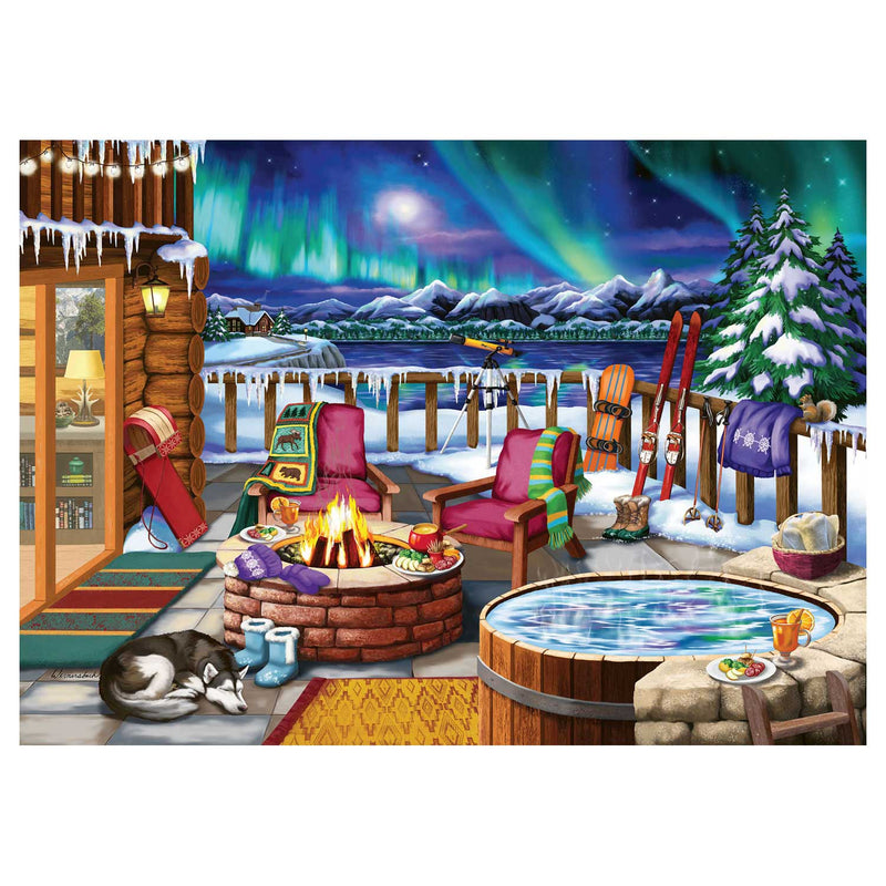 Afbeelding laden in galerijviewer, Ravensburger puzzel noorderlicht - legpuzzel - 500 stukjes