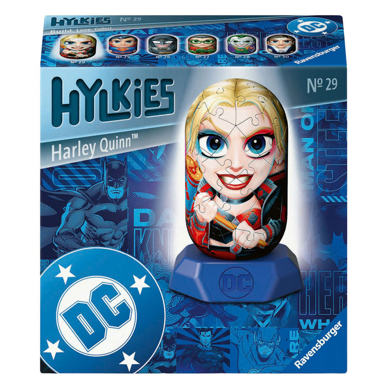 Afbeelding laden in galerijviewer, Ravensburger 3d puzzel hylkies dc harley quinn - 54st.
