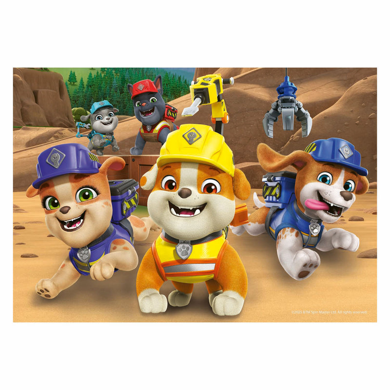 Afbeelding laden in galerijviewer, Ravensburger legpuzzel paw patrol rubble crew - 2x12 stukjes karton.