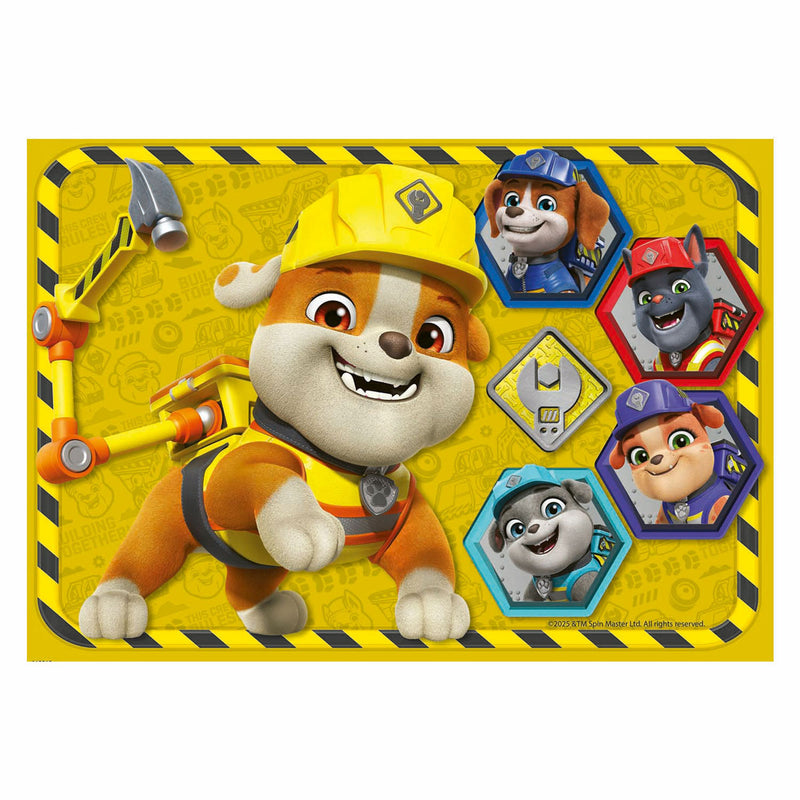 Afbeelding laden in galerijviewer, Ravensburger legpuzzel paw patrol rubble crew - 2x12 stukjes karton.