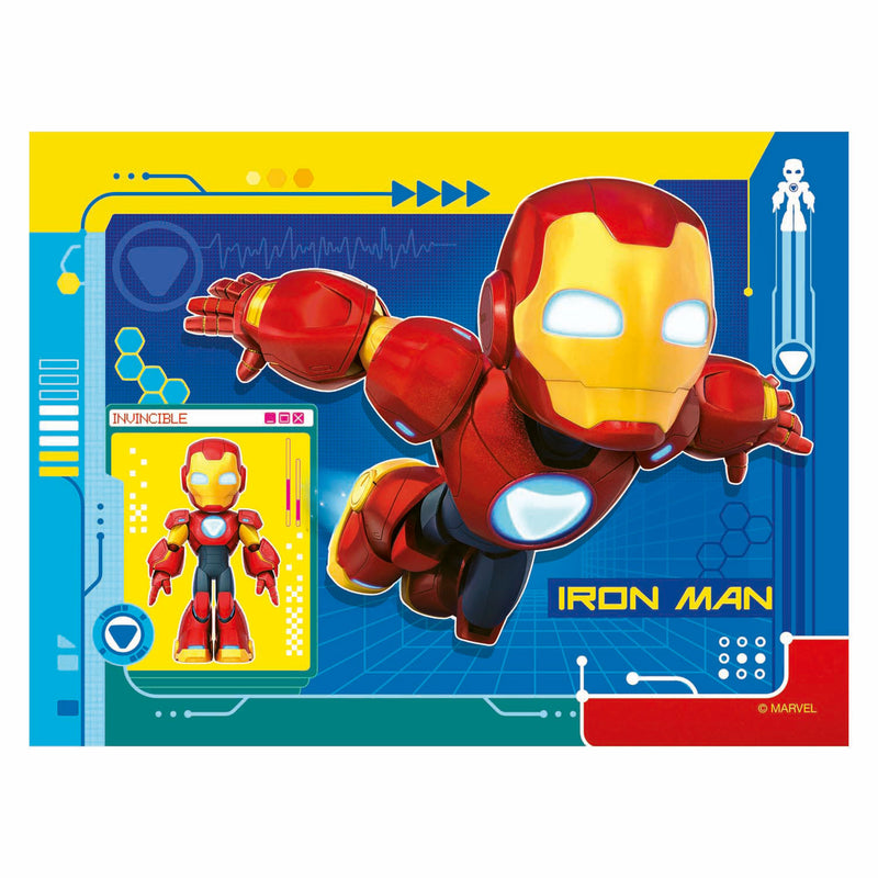 Afbeelding laden in galerijviewer, Ravensburger legpuzzel iron man en zijn fantastische vriendjes - 4 puzzels