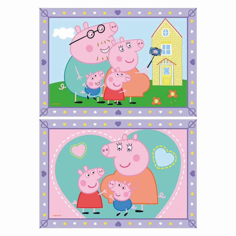 Afbeelding laden in galerijviewer, Ravensburger schilderen op nummer peppa pig familie creatief speelgoed.