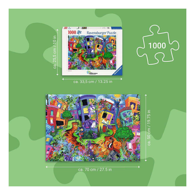 Afbeelding laden in galerijviewer, Ravensburger – marienkãƒâ¤ferweg – legpuzzel – 1000 stukjes