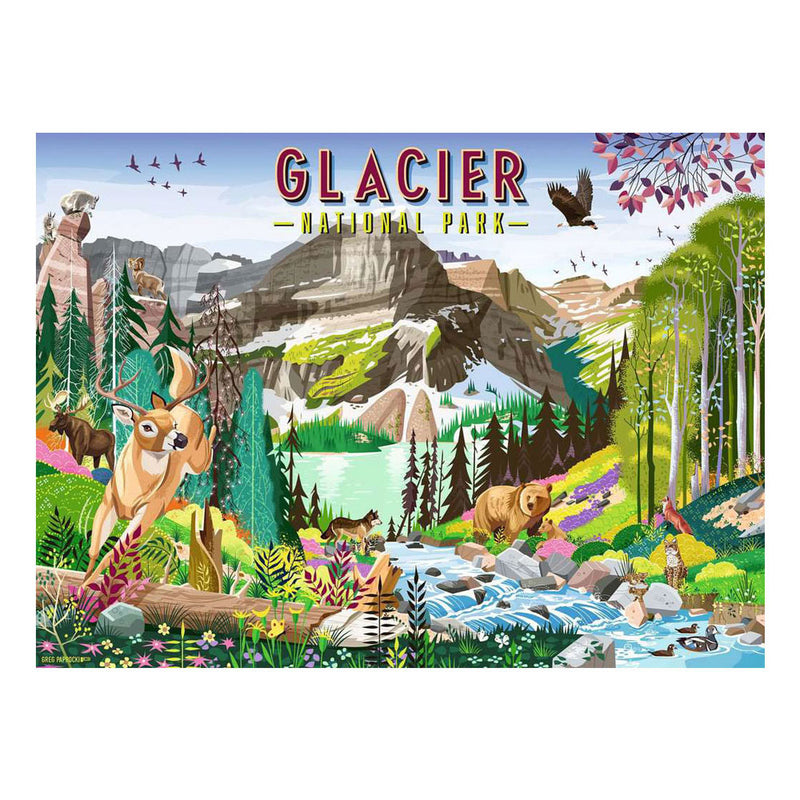Afbeelding laden in galerijviewer, Ravensburger – glacier national park – legpuzzel – 500 stukjes