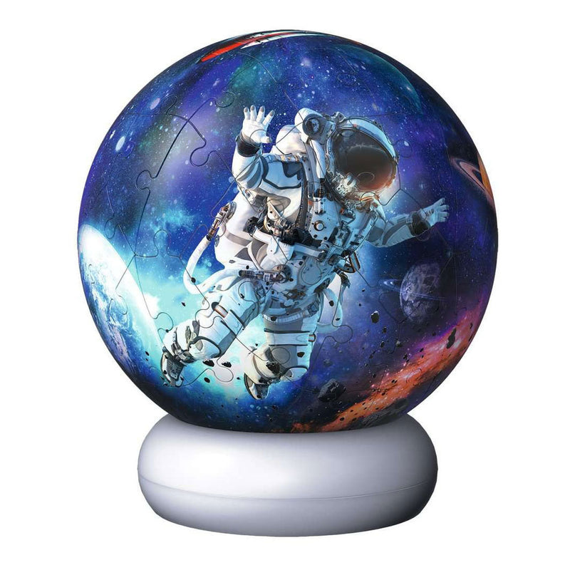 Afbeelding laden in galerijviewer, Ravensburger – astronauten – 3d puzzle-ball nachtlicht – 73 stukjes