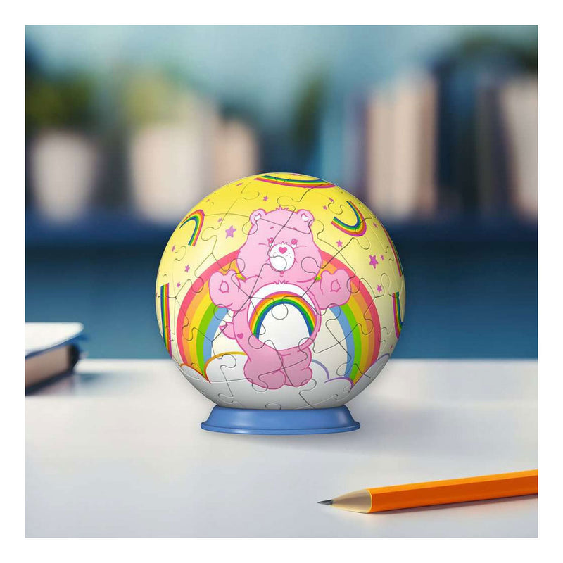 Afbeelding laden in galerijviewer, Ravensburger – care bears: cheer bear – 3d puzzle-ball – 55 stukjes