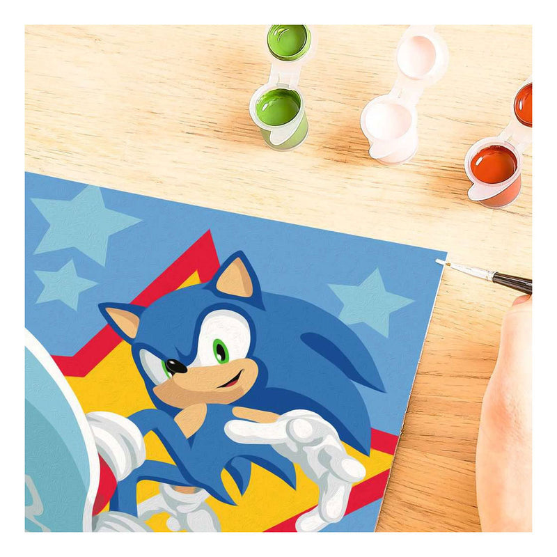 Afbeelding laden in galerijviewer, Ravensburger creart schilderen op nummer - speedy sonic