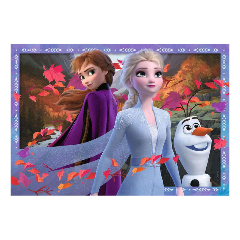 Afbeelding laden in galerijviewer, Ravensburger puzzel disney frozen 2 - 2x24 stukjes - kinderpuzzel