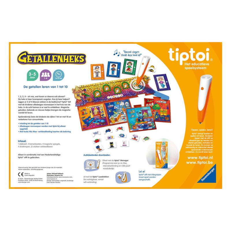 Afbeelding laden in galerijviewer, Ravensburger tiptoi getallenheks