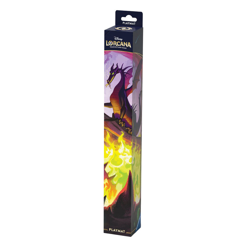 Afbeelding laden in galerijviewer, Disney lorcana tcg: winterspell - playmat dragonfire