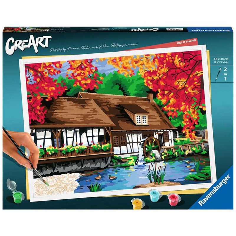 Afbeelding laden in galerijviewer, Ravensburger creart molen in blautopf