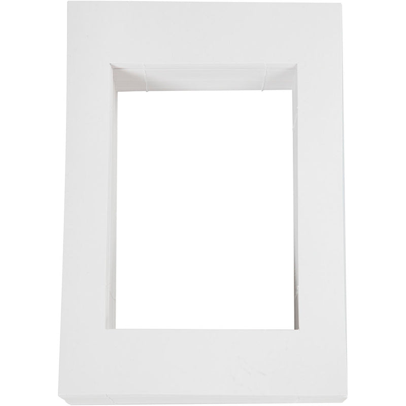 Afbeelding laden in galerijviewer, Https: www.cchobby.nl passepartout-lijsten-afm-19-8x28-cm-500-gr-wit-100-stuk-1-doos