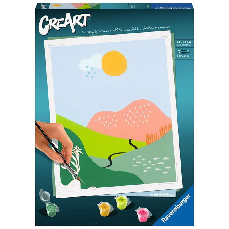 Afbeelding laden in galerijviewer, Ravensburger creart schilderen op nummer - in the mountains