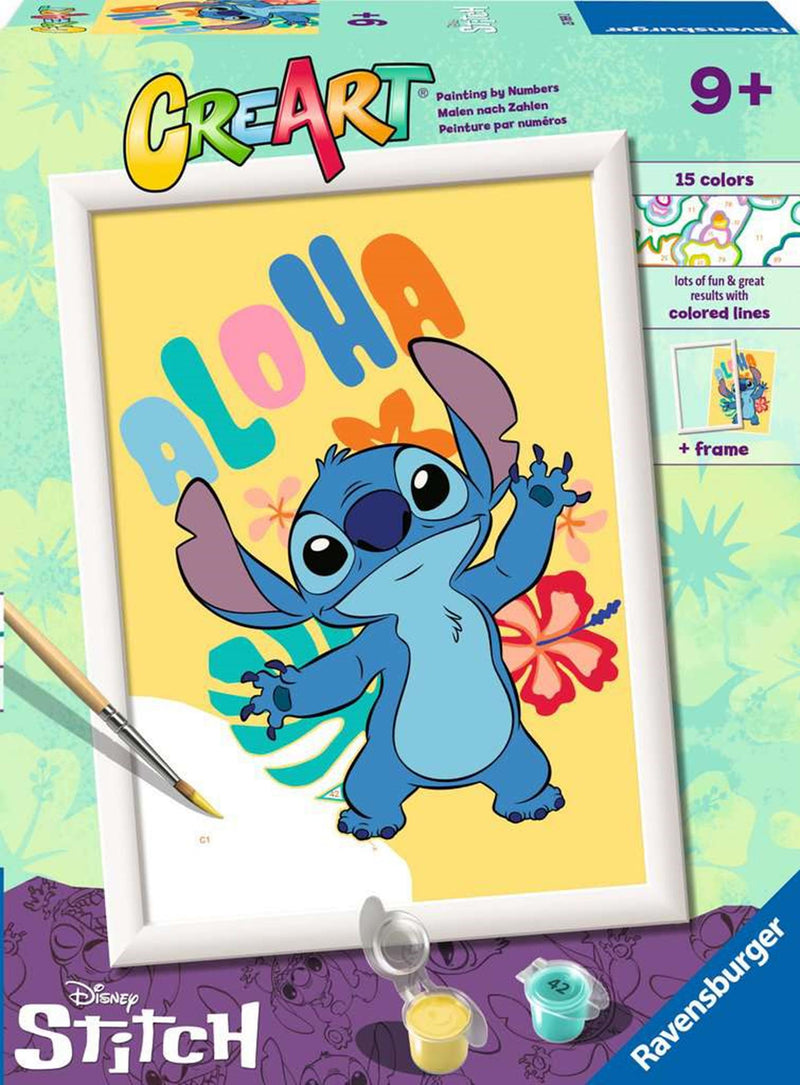 Afbeelding laden in galerijviewer, Ravensburger creart schilderen op nummer - aloha stitch