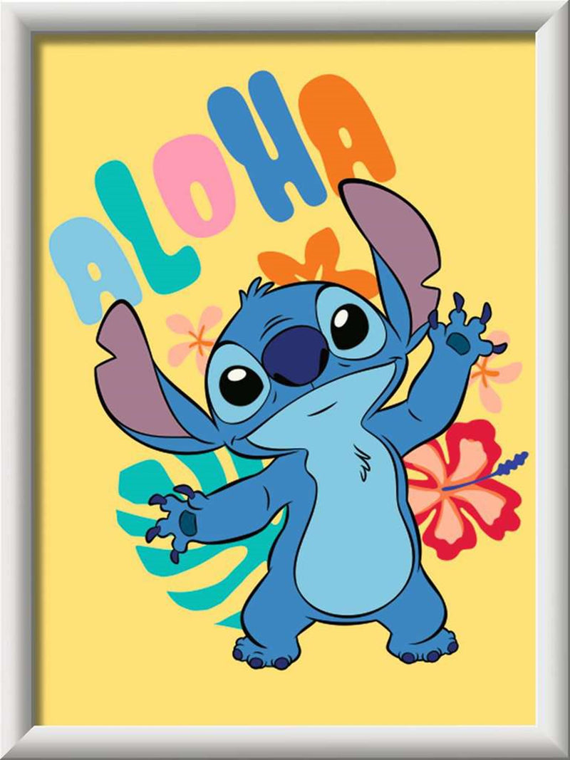 Afbeelding laden in galerijviewer, Ravensburger creart schilderen op nummer - aloha stitch