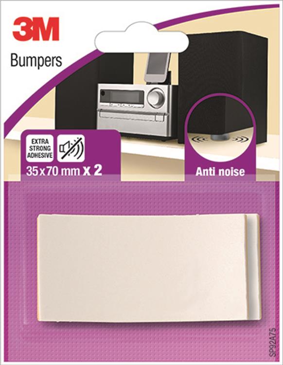 Afbeelding laden in galerijviewer, 3m 1053601 - geluiddempende buffers - gr35mmx70mm -2 st | 18 stuks