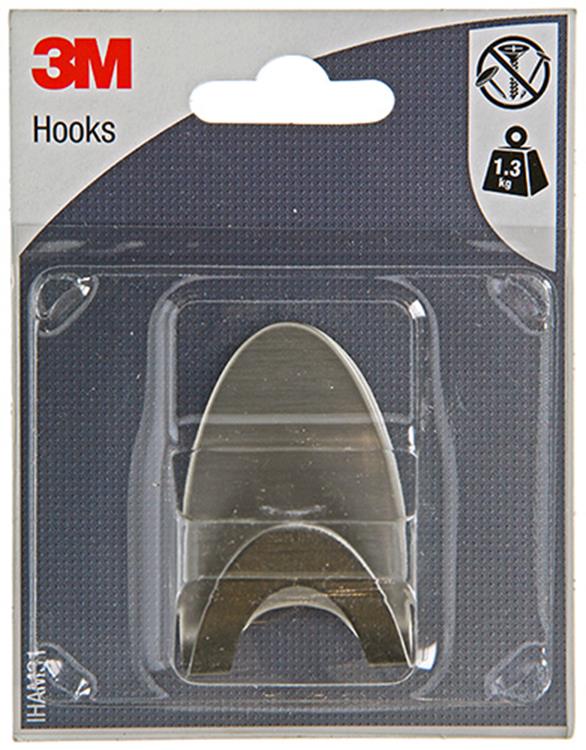 Afbeelding laden in galerijviewer, 3m 1052717 - hook adhesive metal oval | 1 stuks