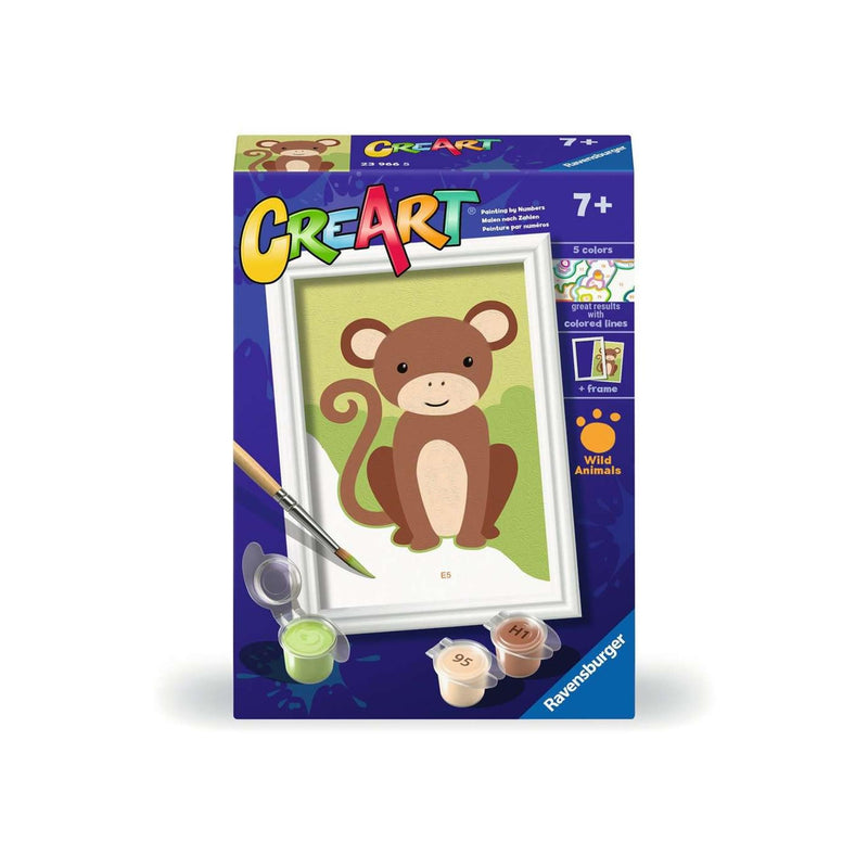 Afbeelding laden in galerijviewer, Ravensburger creart wild monkey
