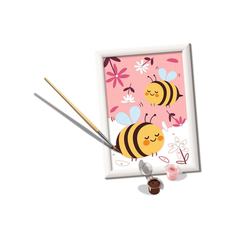 Afbeelding laden in galerijviewer, Ravensburger creart - happy bumblebees - schilderen op nummer