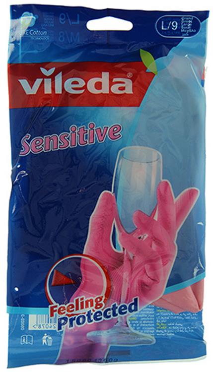 Afbeelding laden in galerijviewer, Vileda 1049701 - handschoenen sensitive l (12x) | 12 stuks