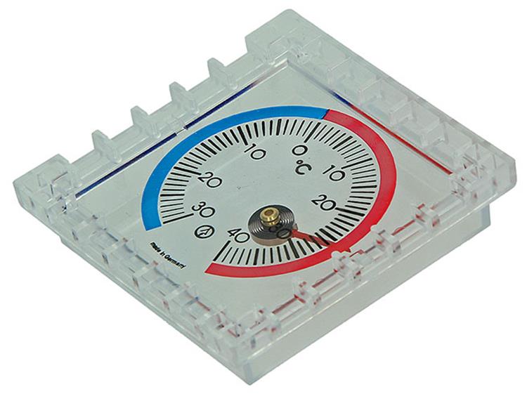 Afbeelding laden in galerijviewer, 1004983 - vensterthermometer 7x7cm | 2 stuks