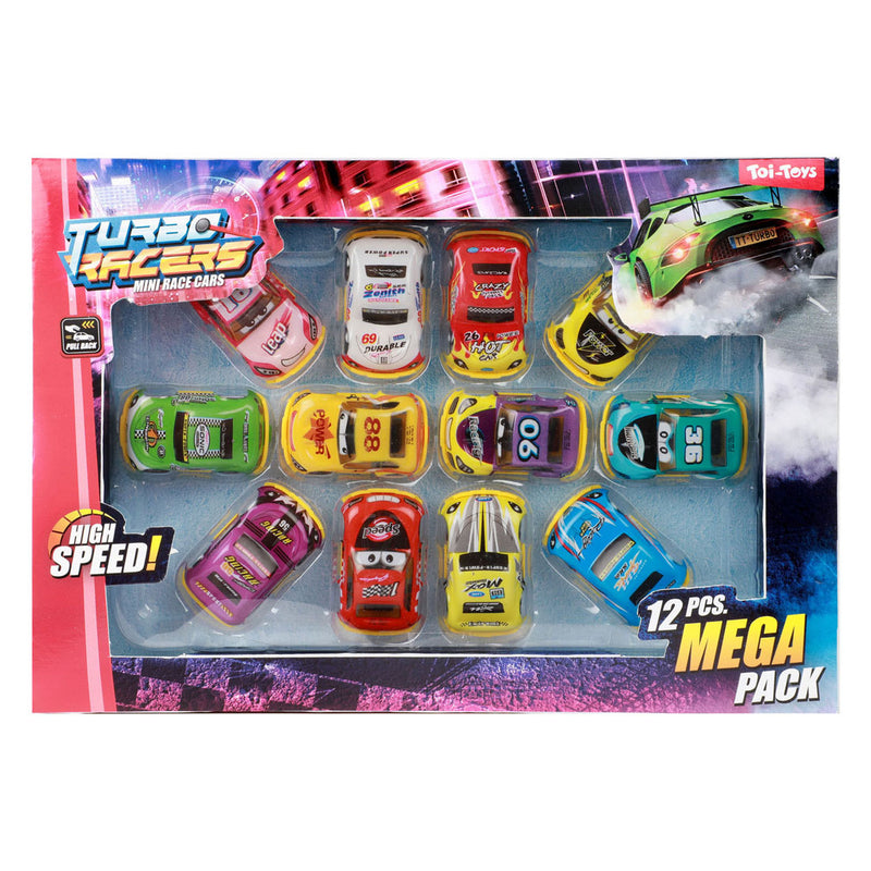 Afbeelding laden in galerijviewer, Turbo racers pull back rally auto's - 12st.
