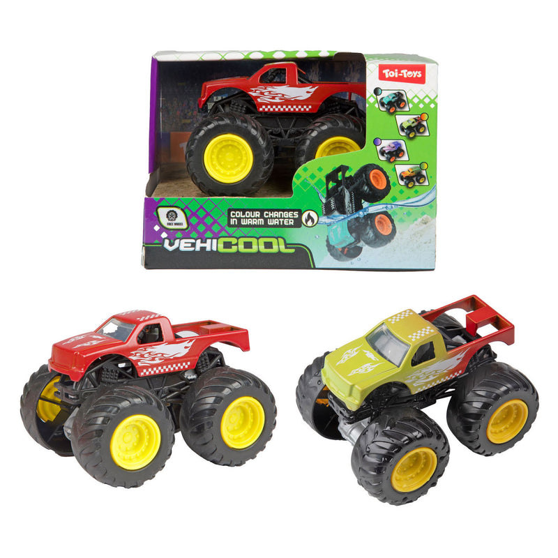 Afbeelding laden in galerijviewer, Vehicool kleurveranderende monster truck - 8,5cm