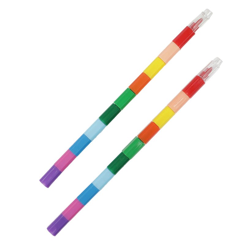 Afbeelding laden in galerijviewer, Toi-toys 10-in-1 waskrijt pen, 2st.