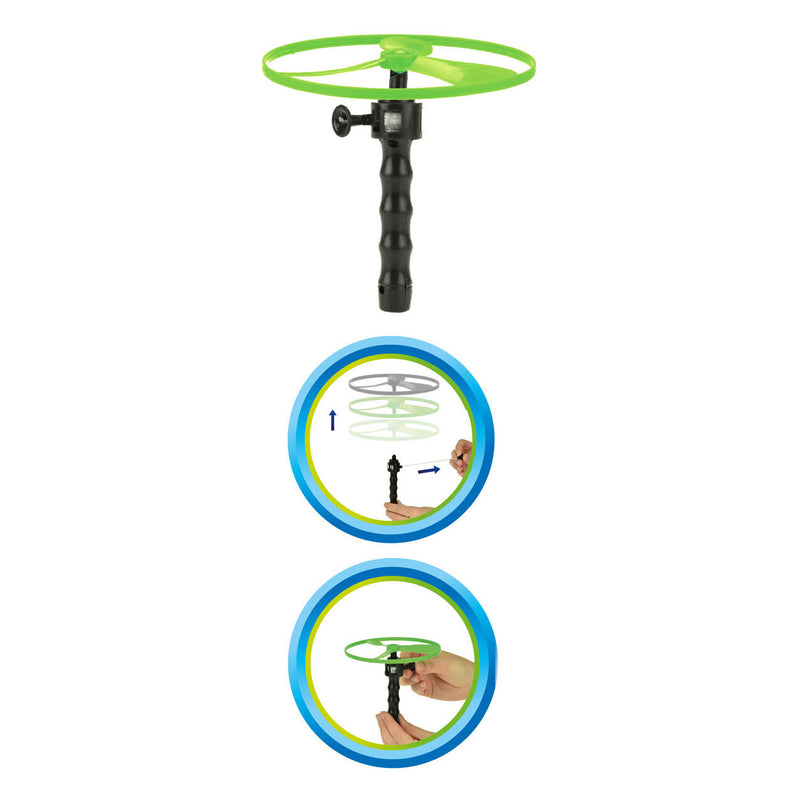 Afbeelding laden in galerijviewer, Toi-toys flying discs air 12 cm groen rood 3-delig