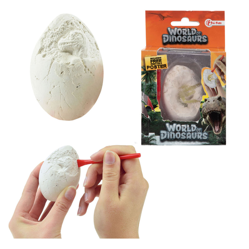 Afbeelding laden in galerijviewer, Toi-toys world of dinosaurs uitgraafset dino ei