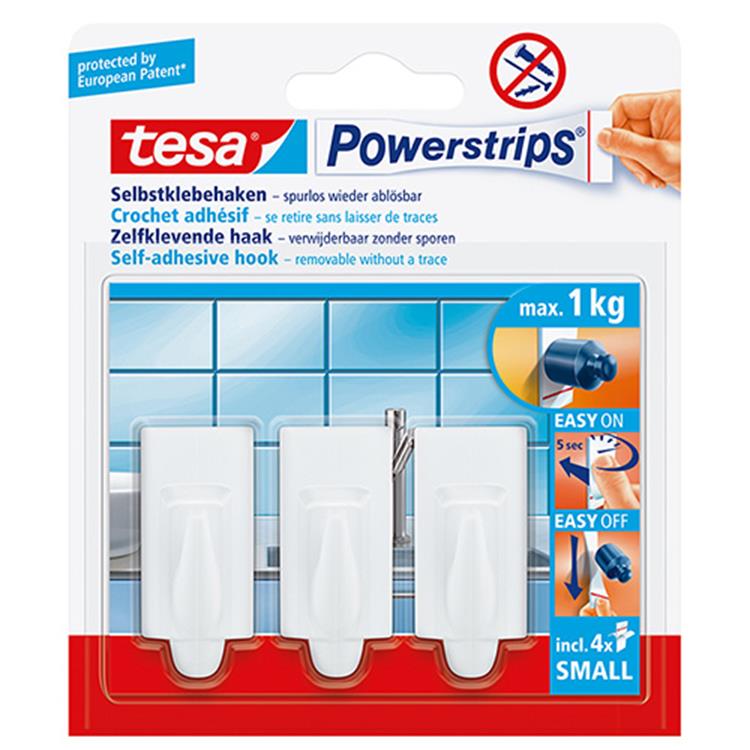 Afbeelding laden in galerijviewer, Tesa 1002617 - powerstr.small trend wit | 6 stuks