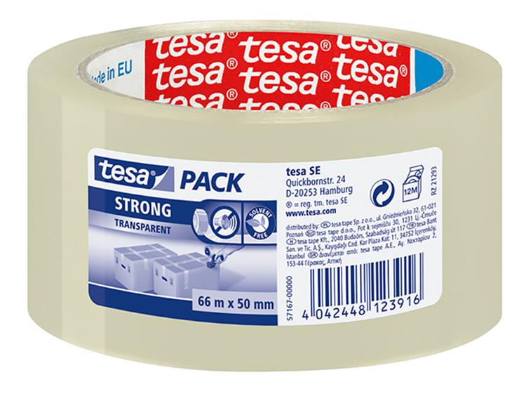 Afbeelding laden in galerijviewer, Tesa verpakkingstape ultra strong transparant