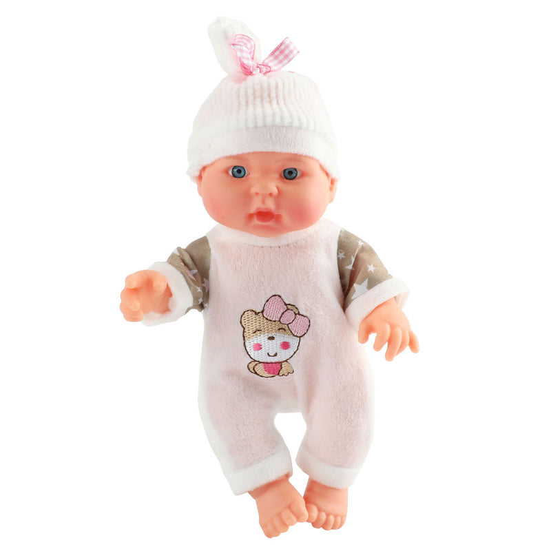 Afbeelding laden in galerijviewer, Beau Baby Babypop met Muts, 23cm
