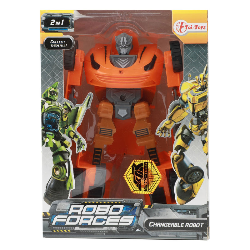 Afbeelding laden in galerijviewer, Roboforces transformeer robot speelgoedauto - uni