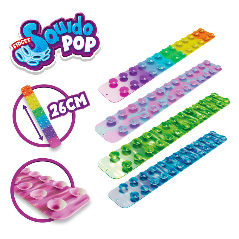 Afbeelding laden in galerijviewer, Toi-Toys Squidpop Band Figdet Regenboog