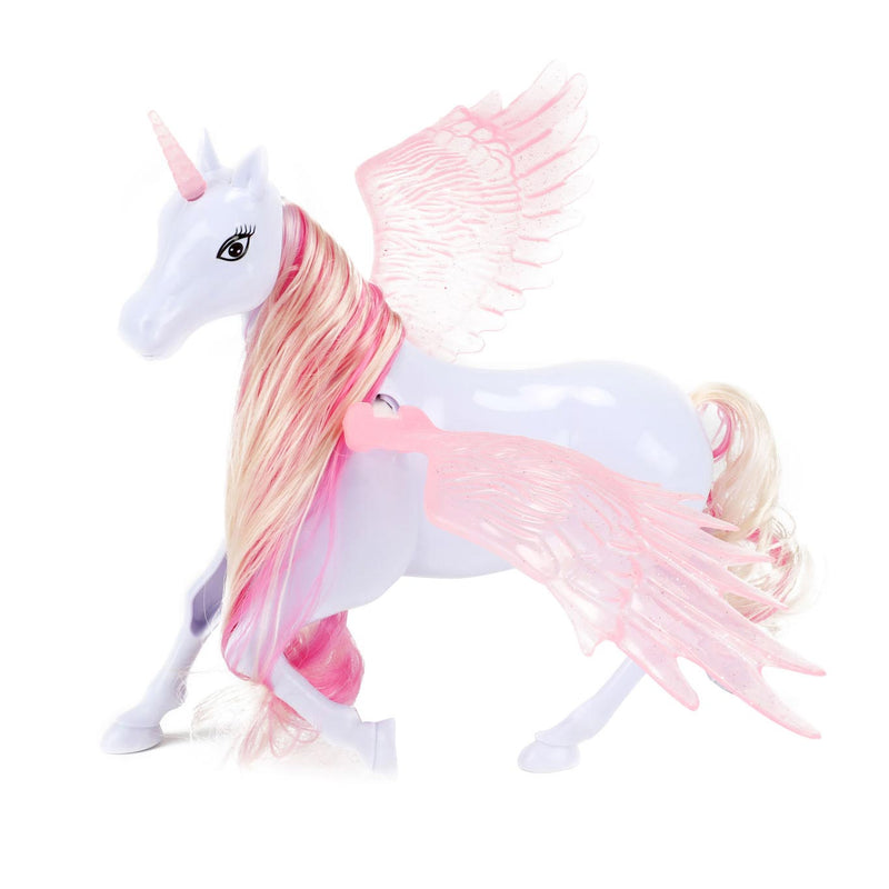 Afbeelding laden in galerijviewer, Toi-toys dream horse eenhoorn speelfiguur met beweegbare vleugels