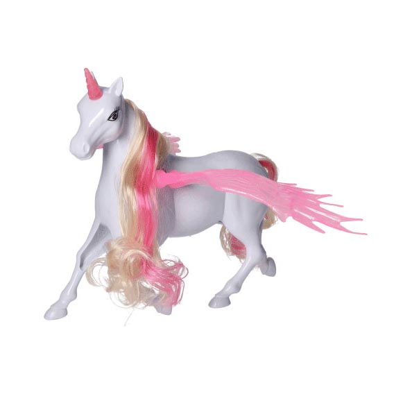 Afbeelding laden in galerijviewer, Toi-toys dream horse eenhoorn speelfiguur met beweegbare vleugels
