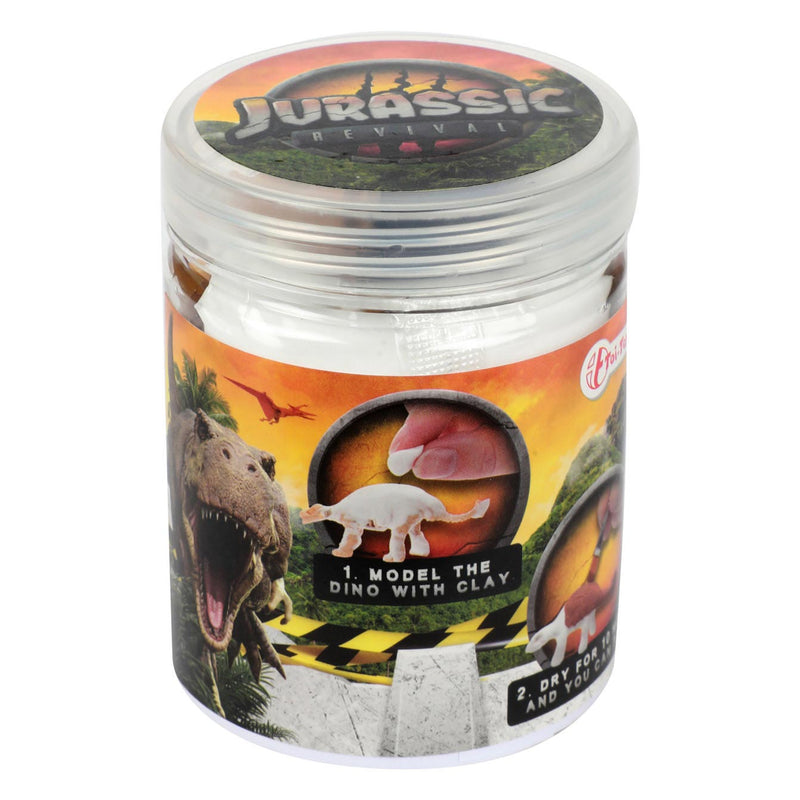 Afbeelding laden in galerijviewer, World of dinosaurs air clay modelleer je eigen dino kleiset