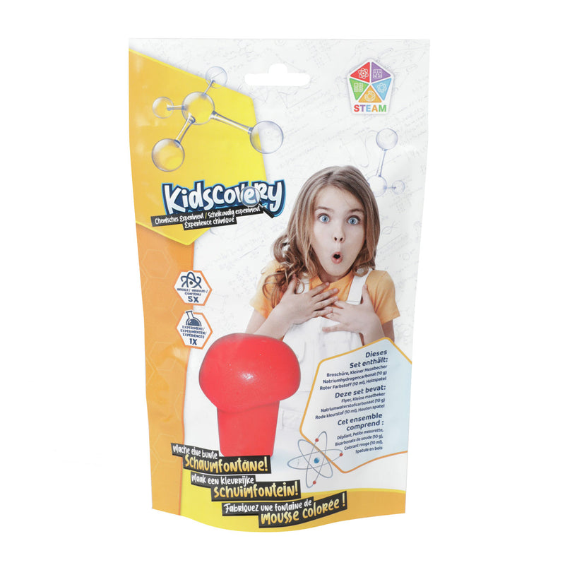 Afbeelding laden in galerijviewer, Kidscovery experiment - scheikundige fontein set