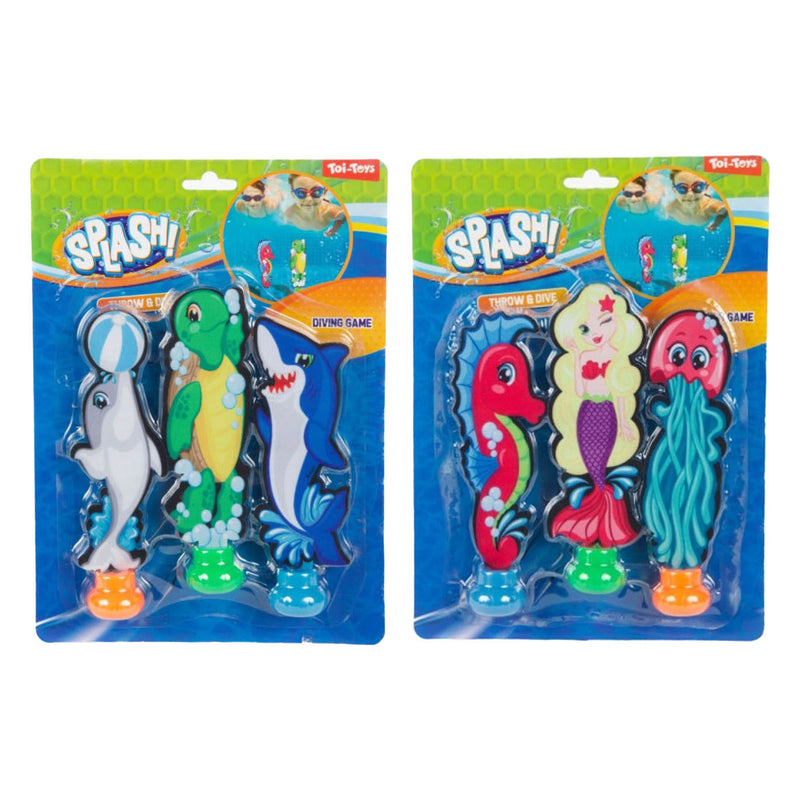 Afbeelding laden in galerijviewer, Toi-toys toi toys splash duikvissen sweet sea figures set a 3