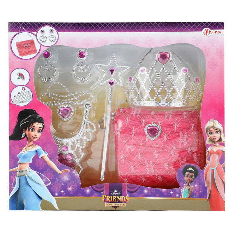 Afbeelding laden in galerijviewer, Toi-toys toi toys prinsessenset met tasje en accessoires