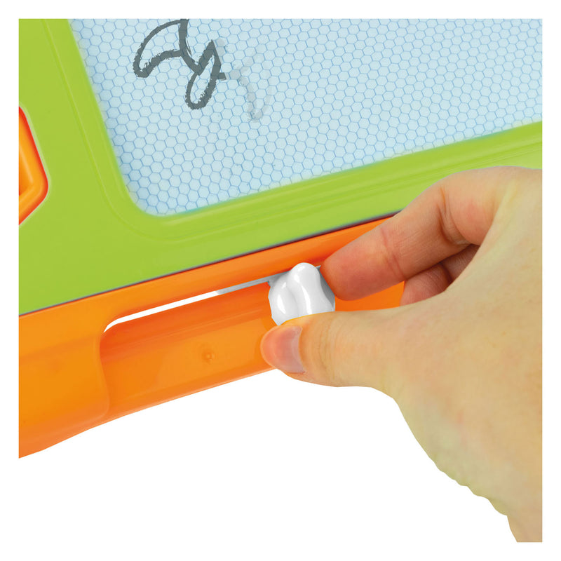 Afbeelding laden in galerijviewer, Toi-toys creativity magnetisch tekenbord met pen en vormen