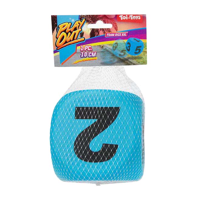 Afbeelding laden in galerijviewer, Toi-toys toi toys play out foam dobbelsteen xxl bright 10cm 4 assorti