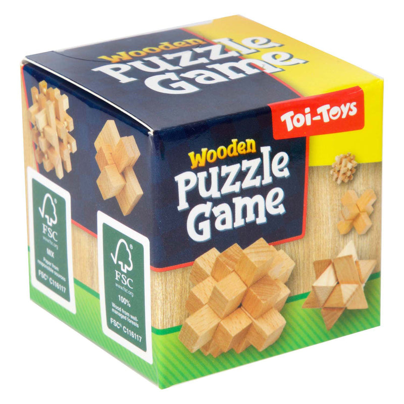 Afbeelding laden in galerijviewer, Toi-toys houten breinpuzzel