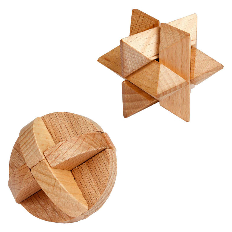 Afbeelding laden in galerijviewer, Toi-toys houten breinpuzzel