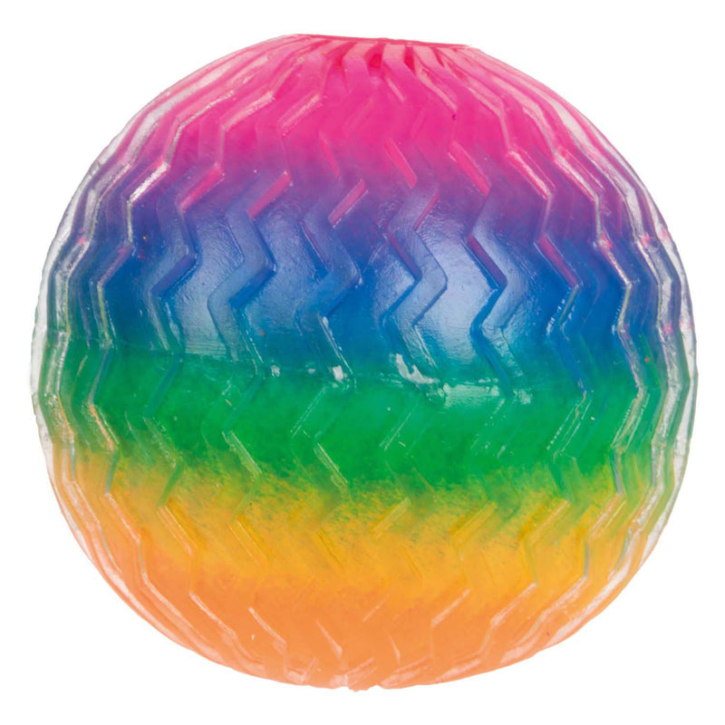 Afbeelding laden in galerijviewer, Toi-toys toi toys fun textuurknijpbal rainbow ribbing foam 7cm